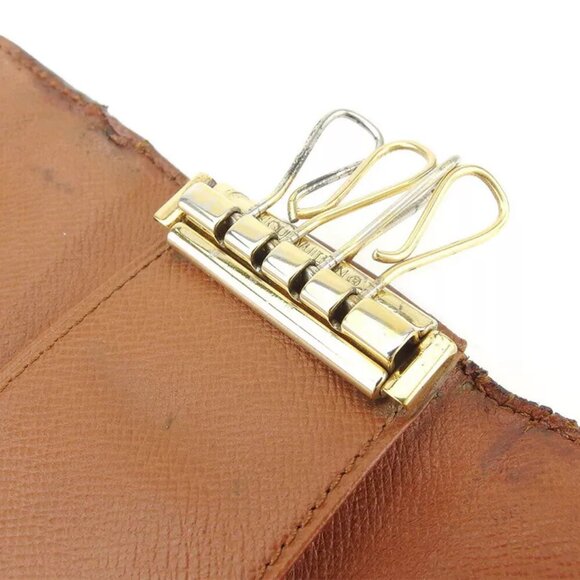 Louis Vuitton Key Case Monogram Beige Monogram Canvas Authentic Used - Picture 7 of 7